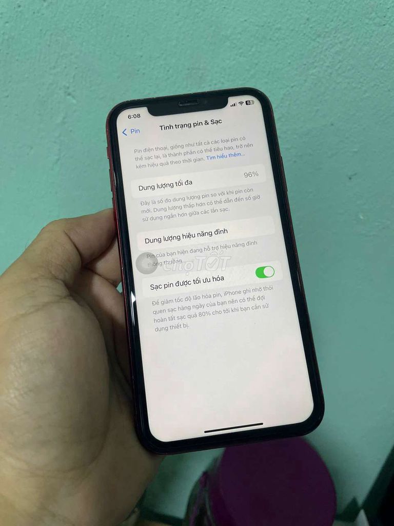 Apple iPhone XR 128GB Đỏ. Mua bán Điện thoại tại Quận 5 Tp Hồ Chí Minh được đăng bởi Tan hình 1