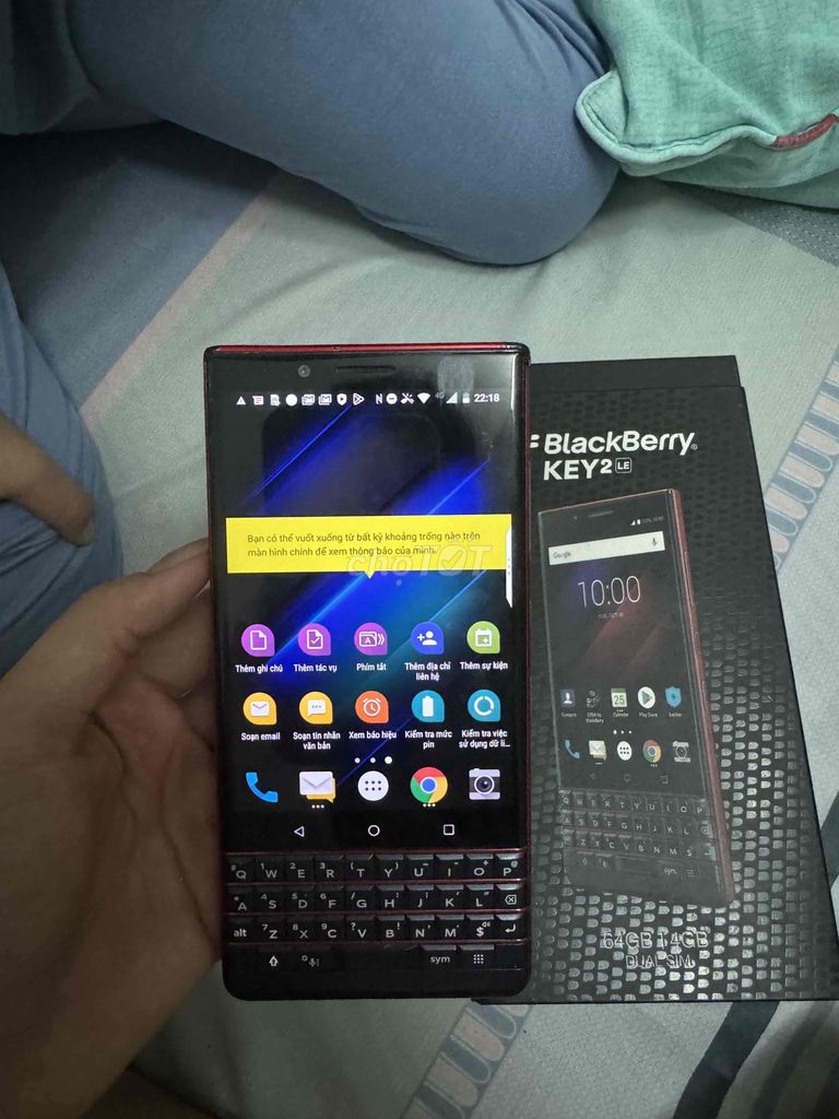 BlackBerry Key2 LE 64GB Đỏ. Mua bán Điện thoại tại Thành phố Vũng Tàu Bà Rịa - Vũng Tàu được đăng bởi Ngọc lan hình 1