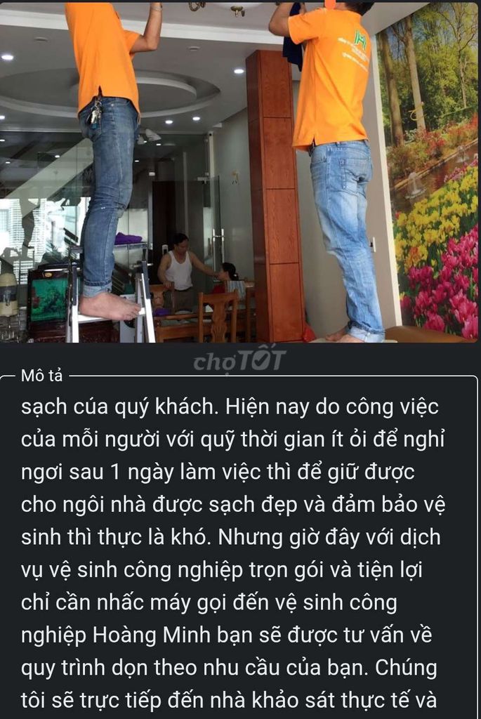 Dọn nhà công nghiệp theo yêu cầu của bạn !. Dịch vụ dọn dẹp nhà tại Quận Ngô Quyền Hải Phòng được đăng bởi Đặng Hoàng Minh hình 1