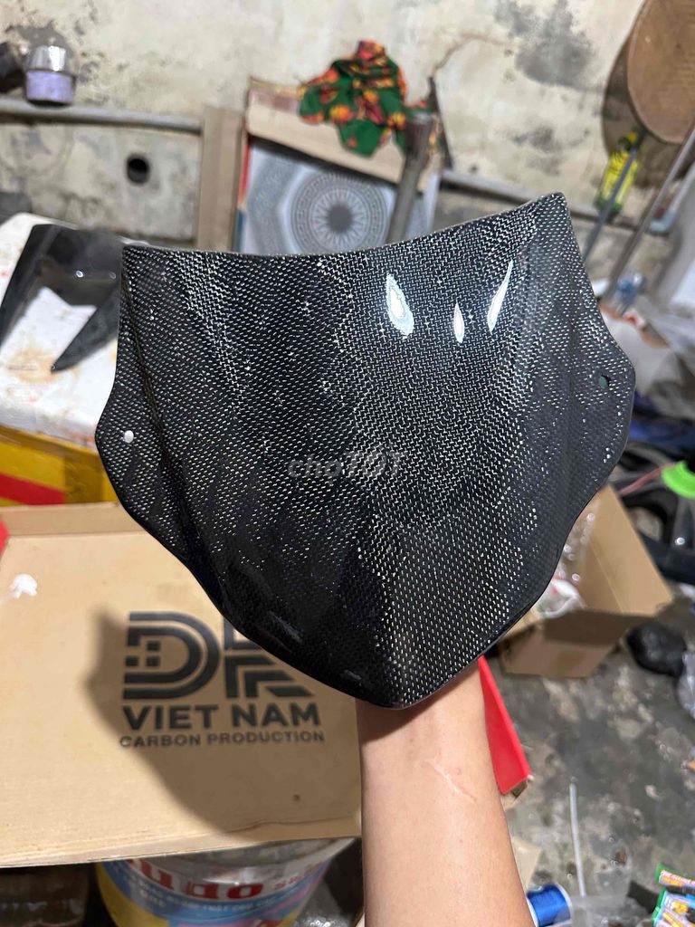Mão exciter155 v1 ốp carbon vân tổ ong