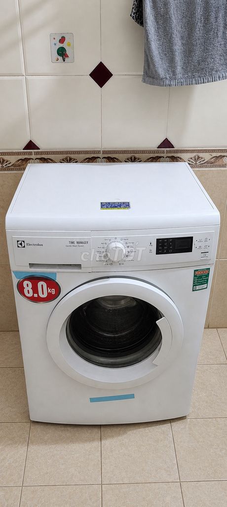 Máy giặt Electrolux 8kg cửa ngang. Mua bán Máy giặt tại Quận Hà Đông Hà Nội được đăng bởi Phong Vu hình 1
