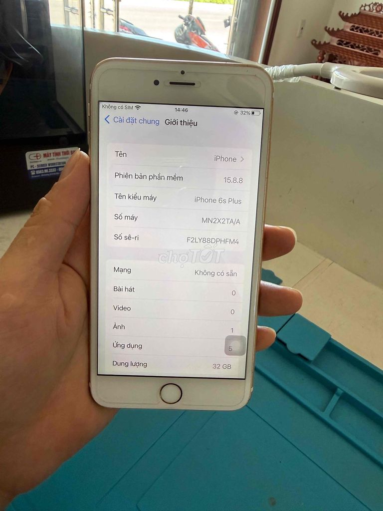 Apple iPhone 6S Plus 32GB Vàng. Mua bán Điện thoại tại Huyện Thuỷ Nguyên Hải Phòng được đăng bởi Hùng Nguyễn THP store hình 1