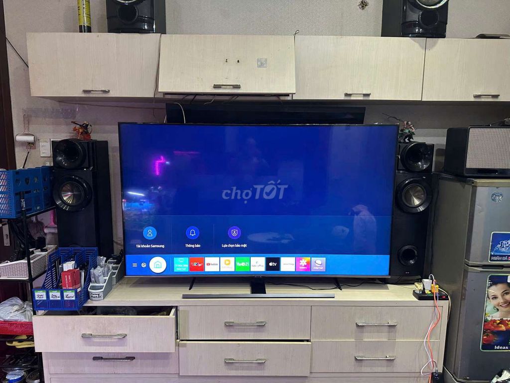 Tivi Samsung màn Qled khủng 75 inch 4K màn 200Hz. Mua bán Tivi, Âm thanh tại Quận 7 Tp Hồ Chí Minh được đăng bởi Hoàng Long Tivi  hình 1