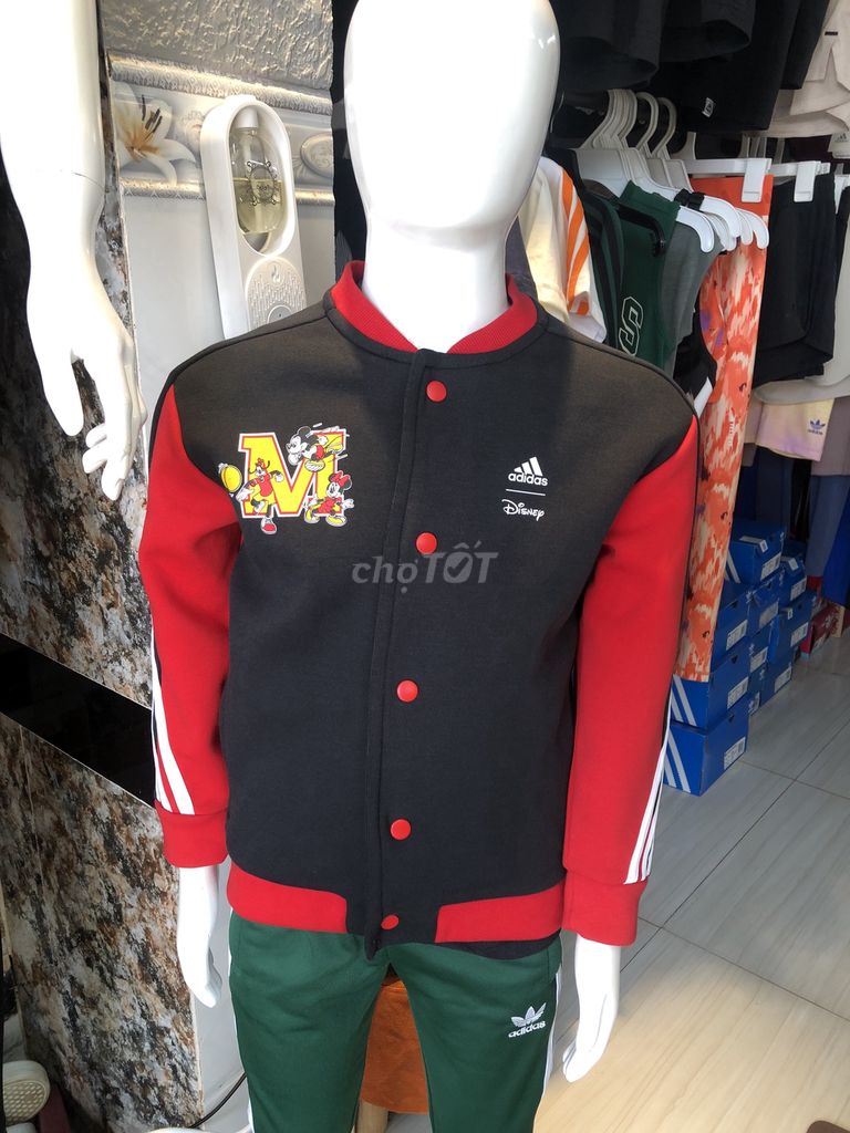 Áo khoác trẻ em Mickey Mouse chính hãng Adidas-NEW