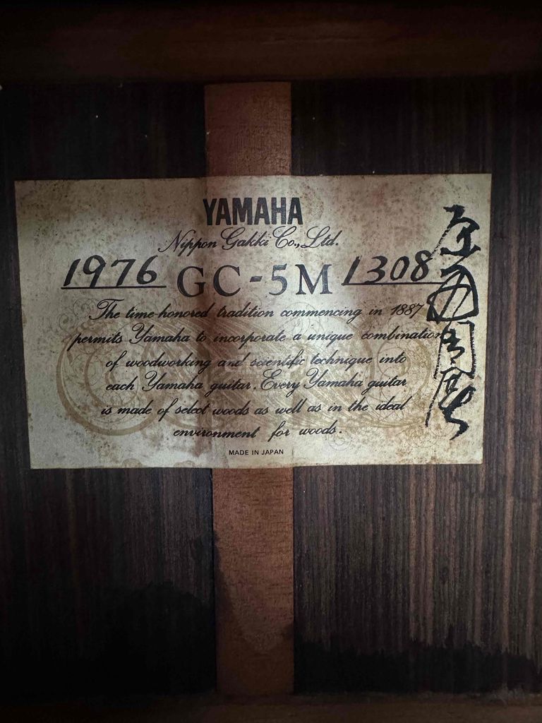 Yamaha GC-5M 1976 mua new 14tr cần bán lại 11tr