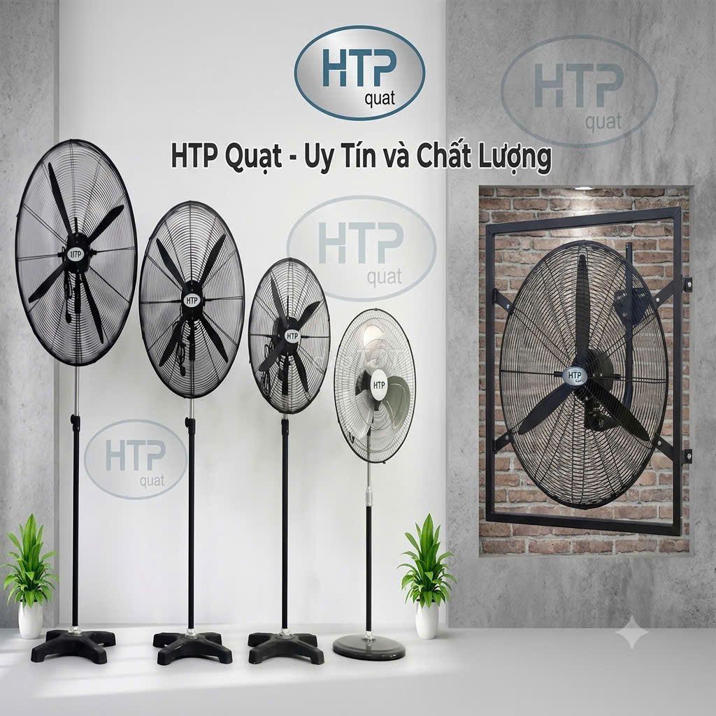 Chiết khấu 17% Quạt đứng/treo công nghiệp HTP. Mua bán Quạt tại Thị xã Tân Uyên Bình Dương được đăng bởi phong thinh2 hình 1