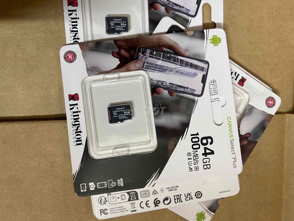 Thẻ nhớ Kingston 64GB Mới. Mua bán Phụ kiện (Màn hình, Chuột...) tại Quận Nam Từ Liêm Hà Nội được đăng bởi Nguyễn Đức Cảnh hình 1