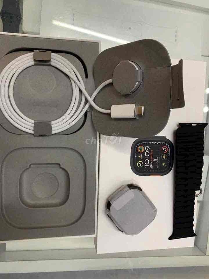 apple watch Ultra gen 2/2024 Đen lte Esim keng new