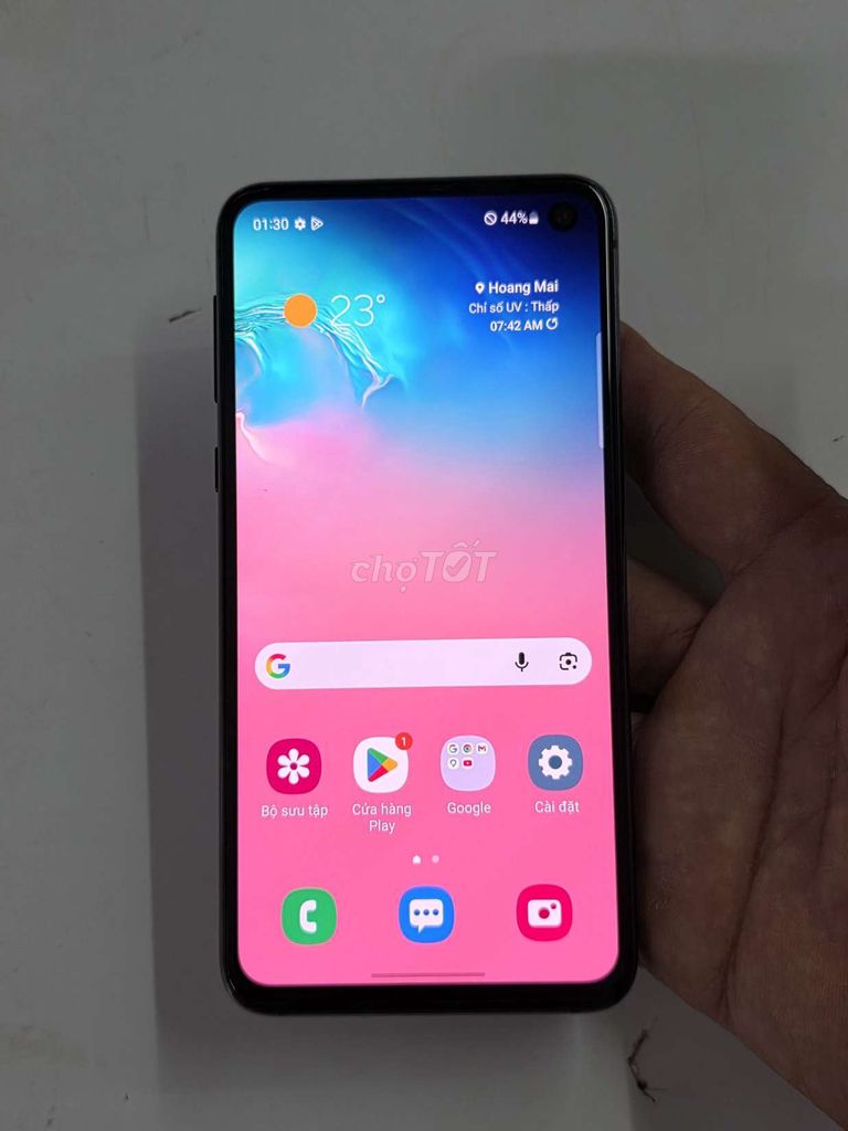 Samsung s10e đẹp 98%. Mua bán Điện thoại tại Quận Cầu Giấy Hà Nội được đăng bởi chú Hùng 60t 163HQV hình 1