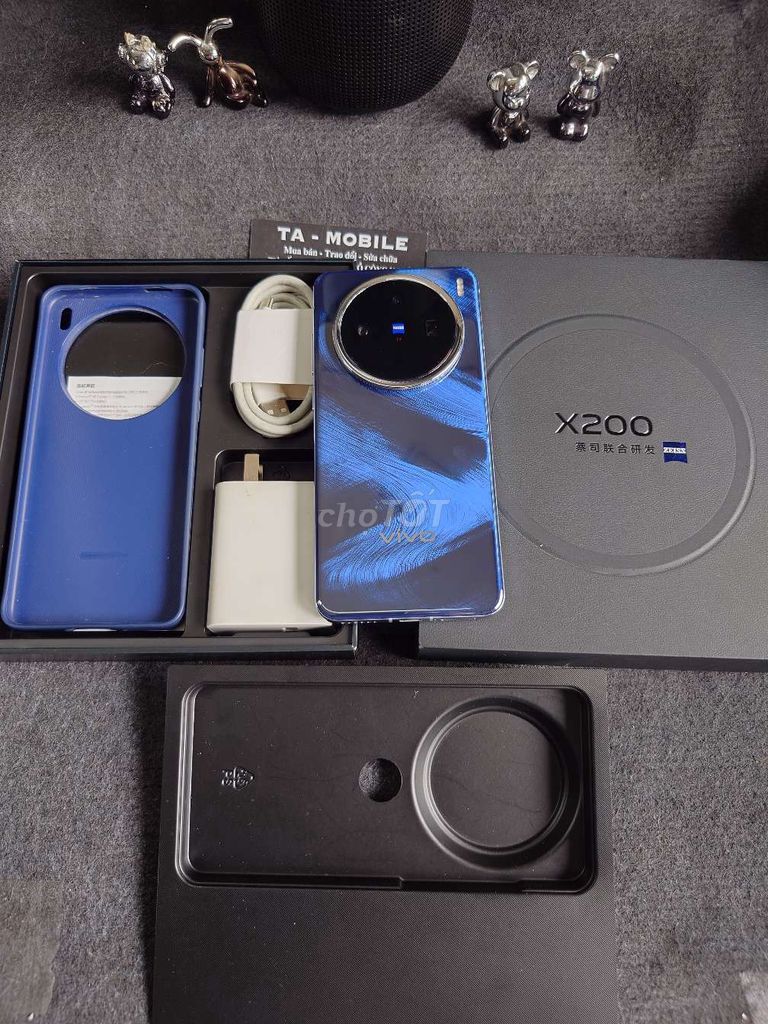 Bán/giao lưu Vivo X200 Xanh đại dương 512GB 96%. Mua bán Điện thoại tại Quận Hoàng Mai Hà Nội được đăng bởi VANH AT Mobile Hitech 766 Trương Định HN hình 1