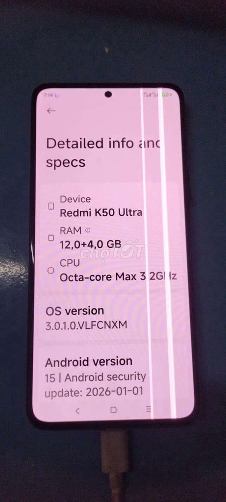 Xiaomi Redmi K50 Ultra 256GB Xám gl. Mua bán Điện thoại tại Quận 6 Tp Hồ Chí Minh được đăng bởi tony Nguyễn  hình 1