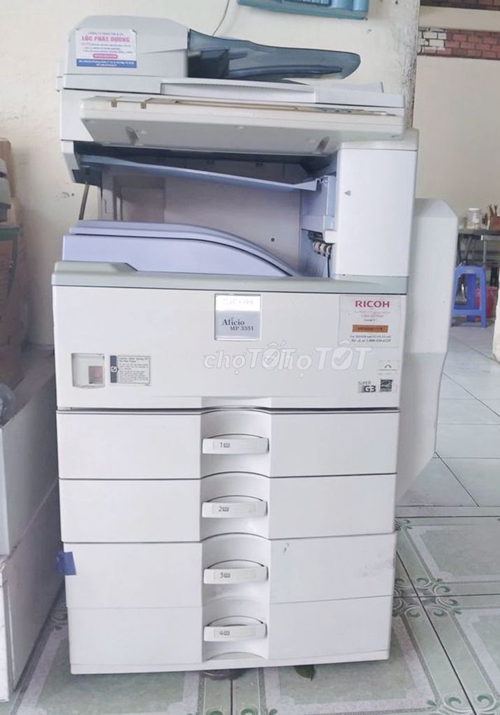 Máy photocopy Ricoh Aficio MP 3351. Mua bán Đồ dùng văn phòng tại Thành phố Thuận An Bình Dương được đăng bởi đức hùng trịnh hình 1