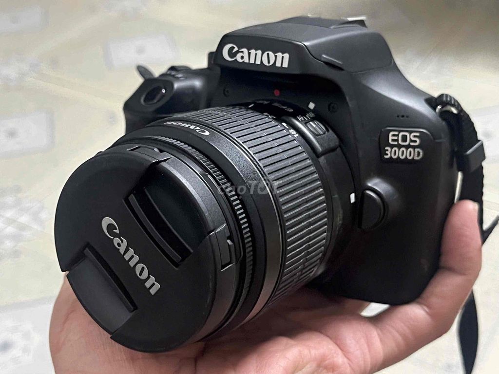Máy ảnh Canon EOS 3000D Đen. Mua bán Máy ảnh, Máy quay tại Huyện Long Thành Đồng Nai được đăng bởi Nguyễn Trung Hiếu hình 1