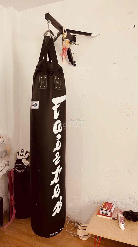 Bao đấm bốc Fairtex Đen Như mới. Mua bán Đồ thể thao, Dã ngoại tại Quận Thanh Xuân Hà Nội được đăng bởi Havu hình 1
