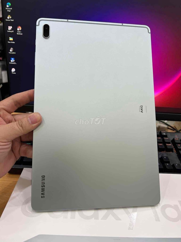 SAMSUNG TAB S7 FE WIFI CÓ BÚT SPEN ĐẦY ĐỦ