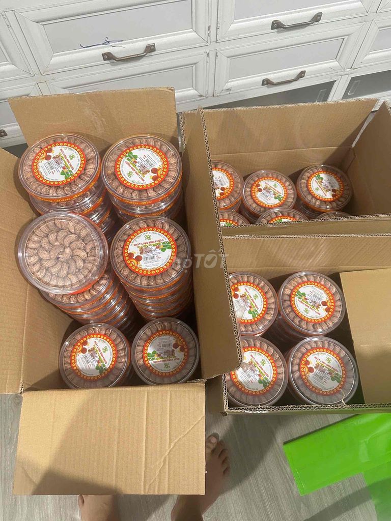 Hạt điều Bình Phước 2 hộp/1kg