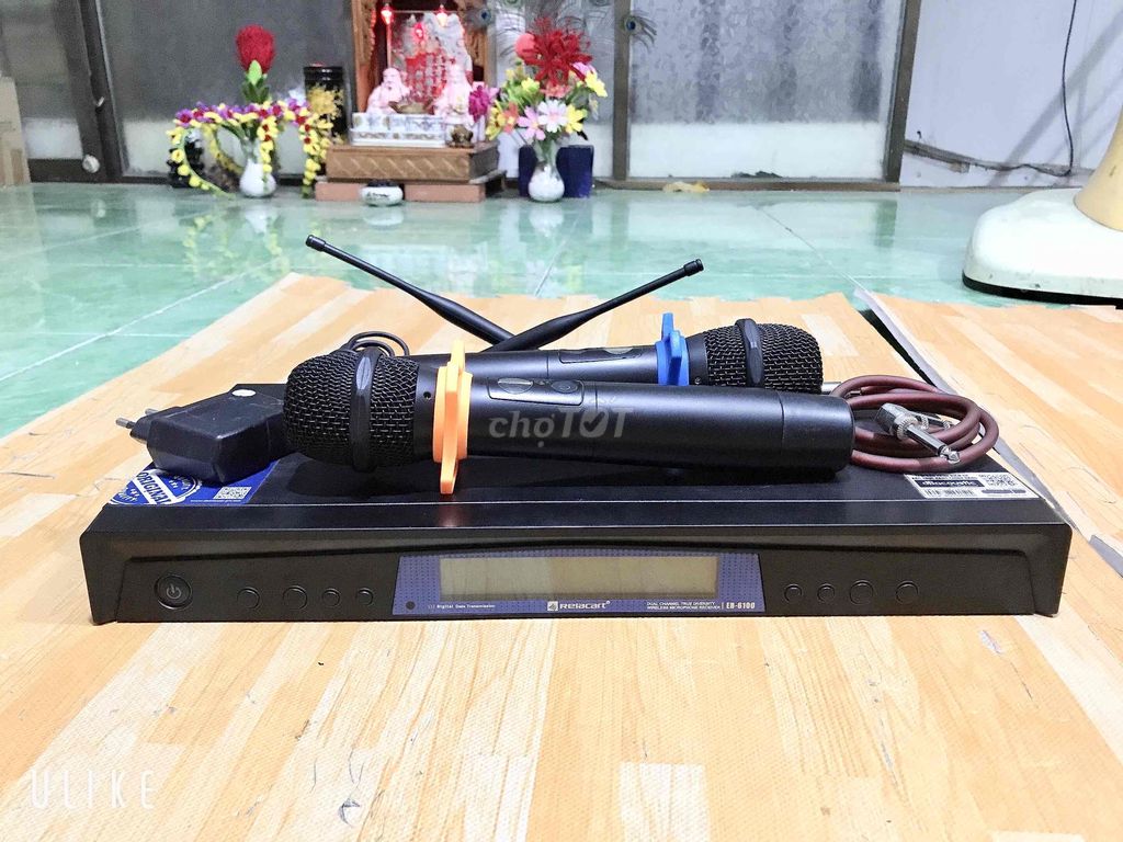 Micro không dây Relacart ER-6100 Đen. Mua bán Tivi, Âm thanh tại Quận Tân Phú Tp Hồ Chí Minh được đăng bởi Tony Nghĩa Audio Hàng Bãi  hình 1