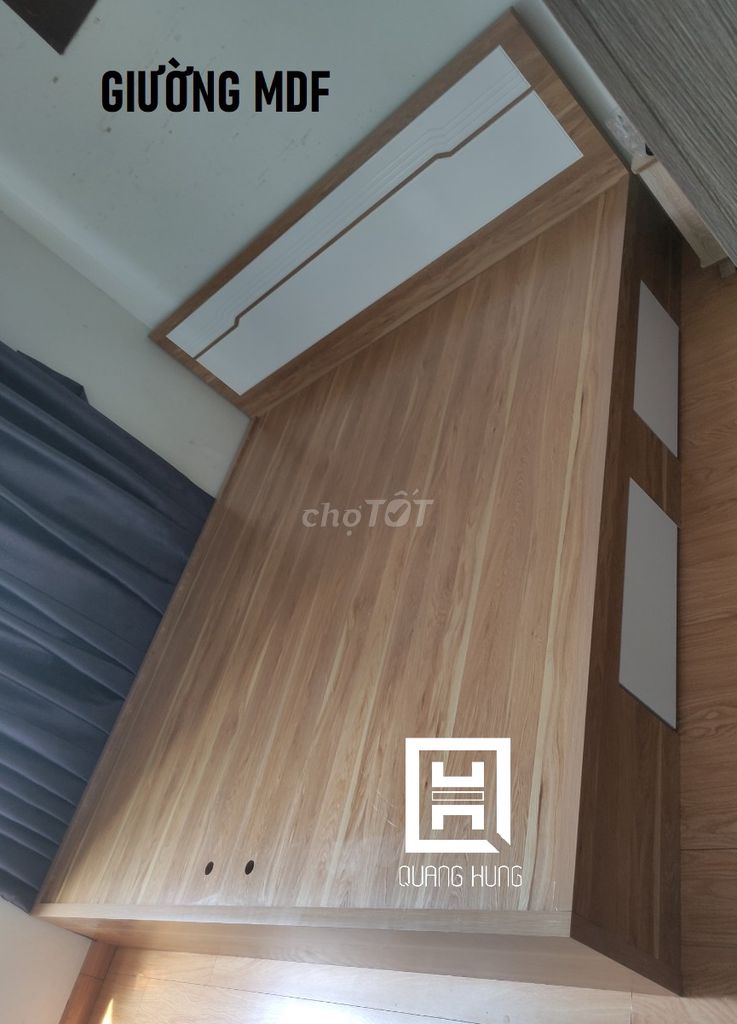 GIƯỜNG MDF-GIƯỜNG MDF=GIƯỜNG MDF=GIƯỜNG MDF$GIƯỜNG. Mua bán Giường, chăn ga gối nệm tại Quận Tân Bình Tp Hồ Chí Minh được đăng bởi NỘI THẤT NHÀ XINH hình 1