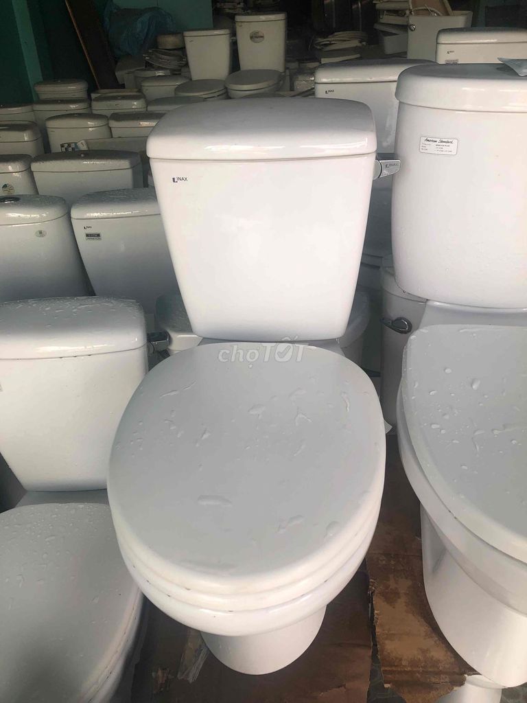 Bồn cầu Inax 117VA Trắng Sứ. Mua bán Thiết bị vệ sinh, nhà tắm tại Quận Tân Phú Tp Hồ Chí Minh được đăng bởi Mua bán bồn cầu TBVS cũ hình 1
