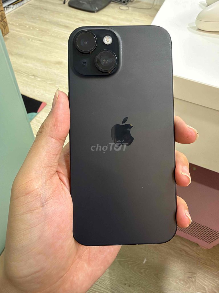 Apple iPhone 15 128GB Đen ios 18 quốc tế. Mua bán Điện thoại tại Quận 4 Tp Hồ Chí Minh được đăng bởi Nguyễn Thị Minh hình 1
