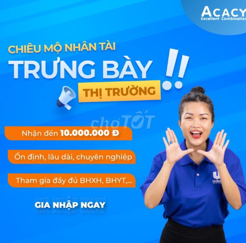 QUẢNG NINH - NHÂN VIÊN TRƯNG BÀY UNILEVER