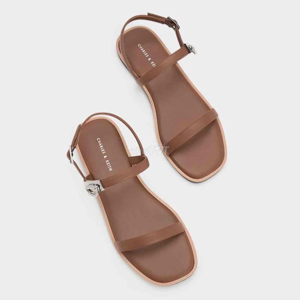 Dép sandal Charles & Keith Nữ Da. Mua bán Giày dép tại Quận 7 Tp Hồ Chí Minh được đăng bởi Linh hình 1