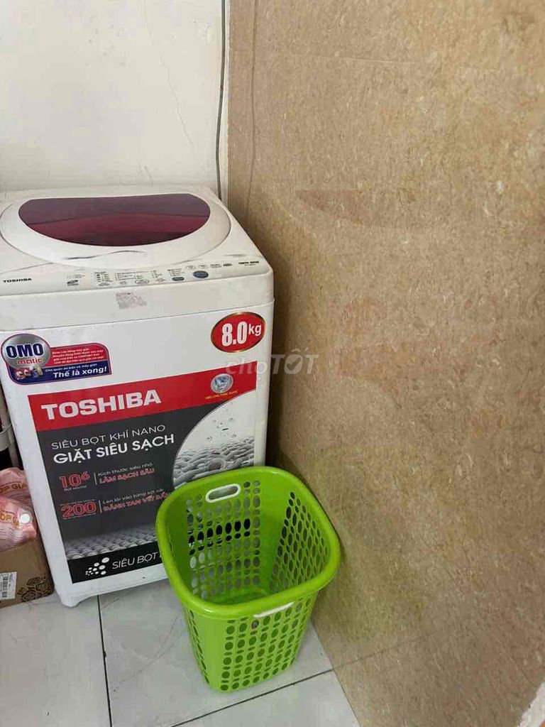 Máy giặt Toshiba 8kg Trắng cũ. Mua bán Máy giặt tại Quận Liên Chiểu Đà Nẵng được đăng bởi Kiều Oanh hình 1