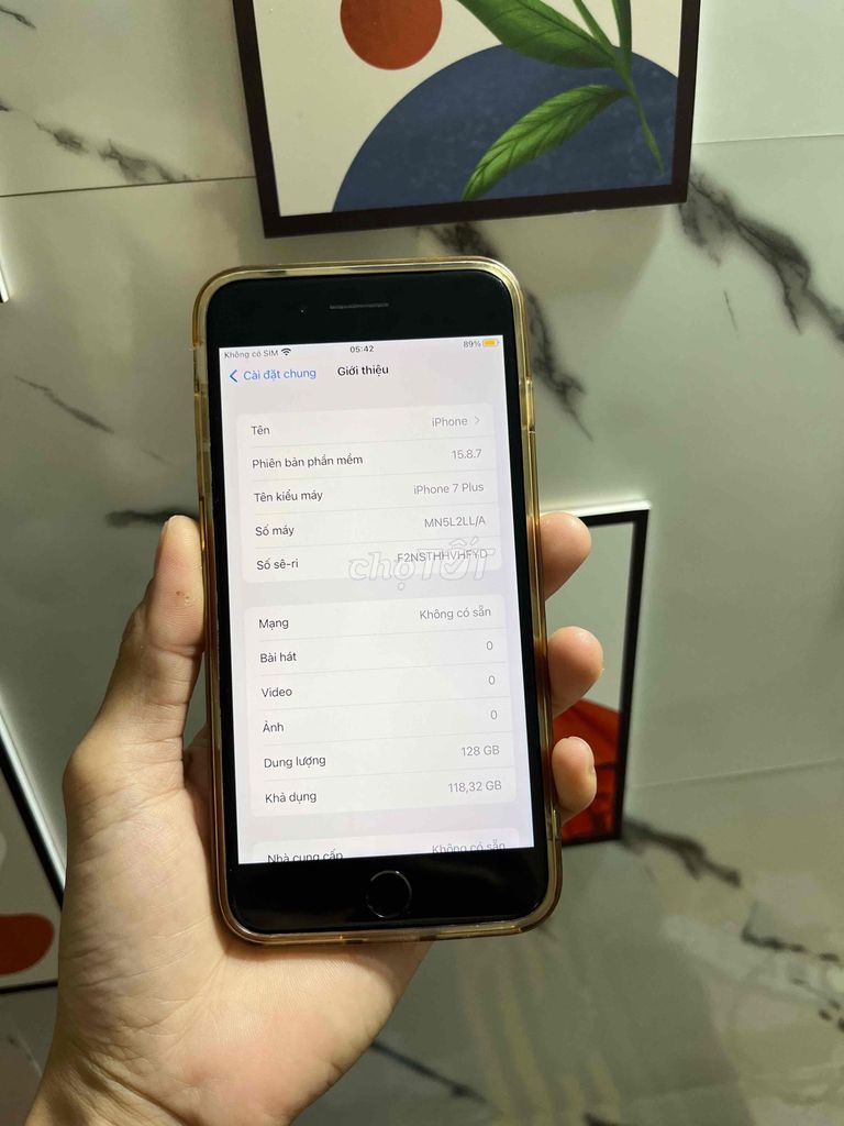 iPhone 7 Plus 128GB Đen. Mua bán Điện thoại tại Quận Hải An Hải Phòng được đăng bởi kaka b hình 1