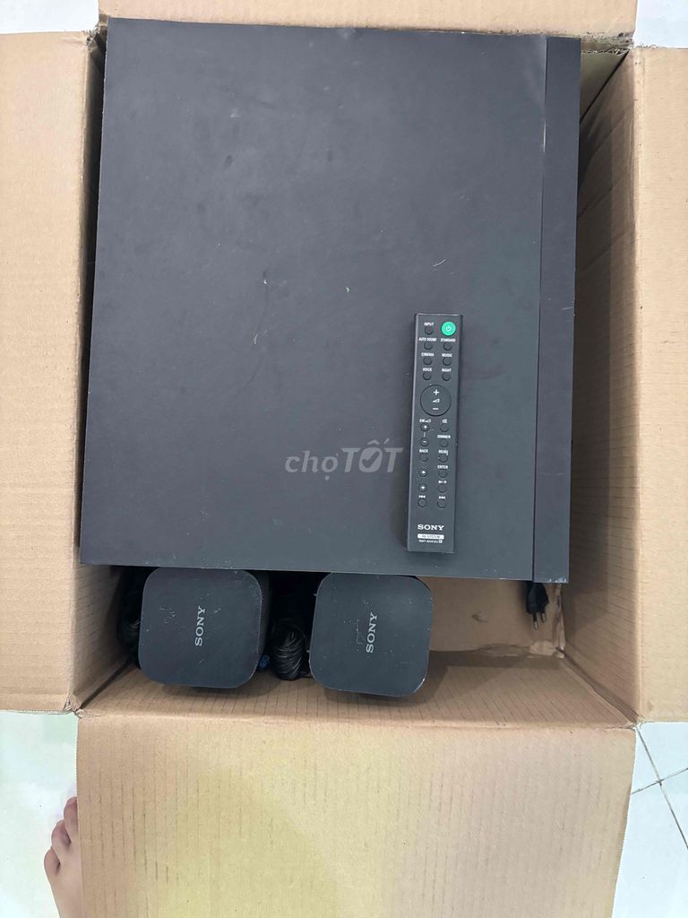 Hệ thống loa Sony SS-S20R Đen Nhựa. Mua bán Tivi, Âm thanh tại Quận Tân Bình Tp Hồ Chí Minh được đăng bởi Nguyen Hung Thai hình 1