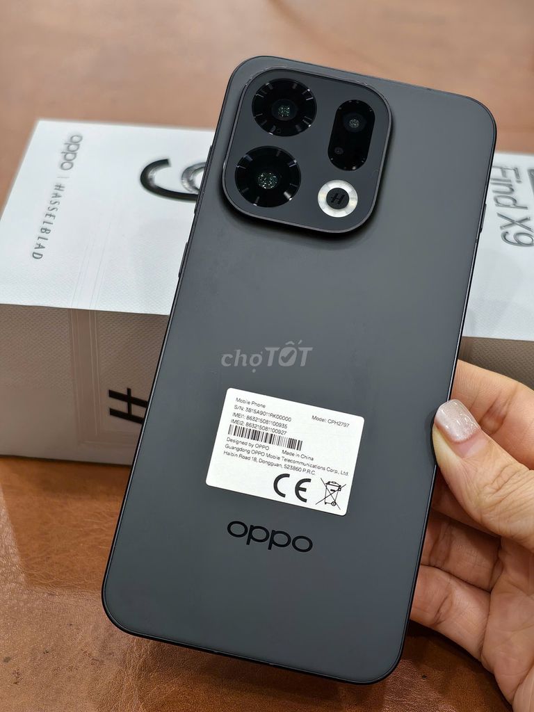 Oppo Find X9 5G bản 12-256gb Đen Fullbox bh T12-27. Mua bán Điện thoại tại Quận Đống Đa Hà Nội được đăng bởi Hn Store hình 1