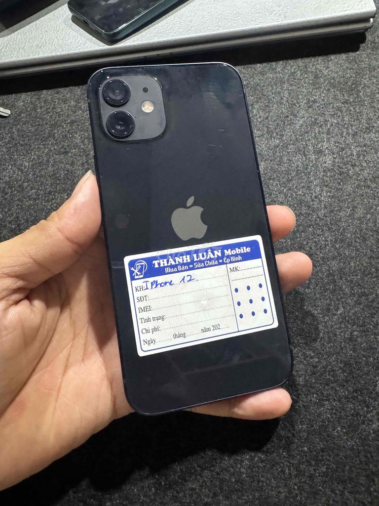 iPhone 12 64GB Đen. Mua bán Điện thoại tại Quận Gò Vấp Tp Hồ Chí Minh được đăng bởi Thành Luân hình 1