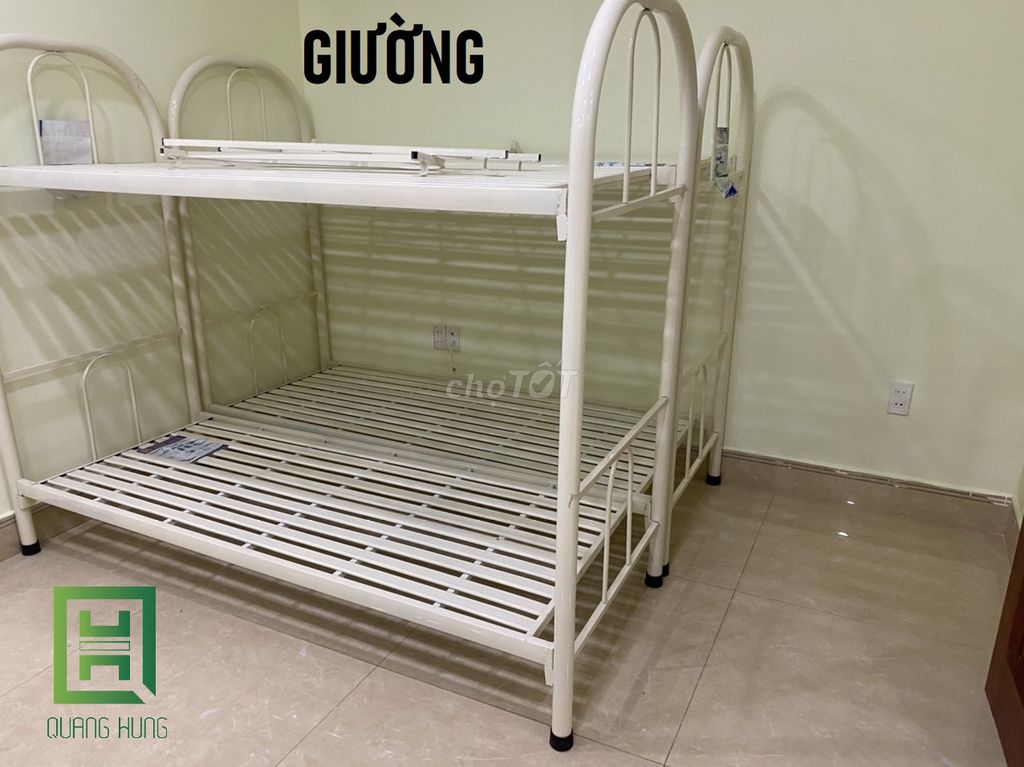 GIƯỜNG TẦNG==GIƯỜNG TẦNG SẮT==GIƯỜNG TẦNG ỐNG TRÒN. Mua bán Giường, chăn ga gối nệm tại Thành phố Thủ Dầu Một Bình Dương được đăng bởi NỘI THẤT NHÀ XINH hình 1