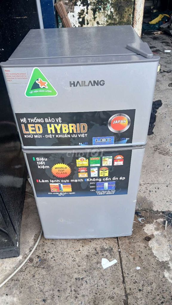 Tủ lạnh mini Hailang 128 lít Xám. Mua bán Tủ lạnh tại Thành phố Dĩ An Bình Dương được đăng bởi Thiên phát hình 1