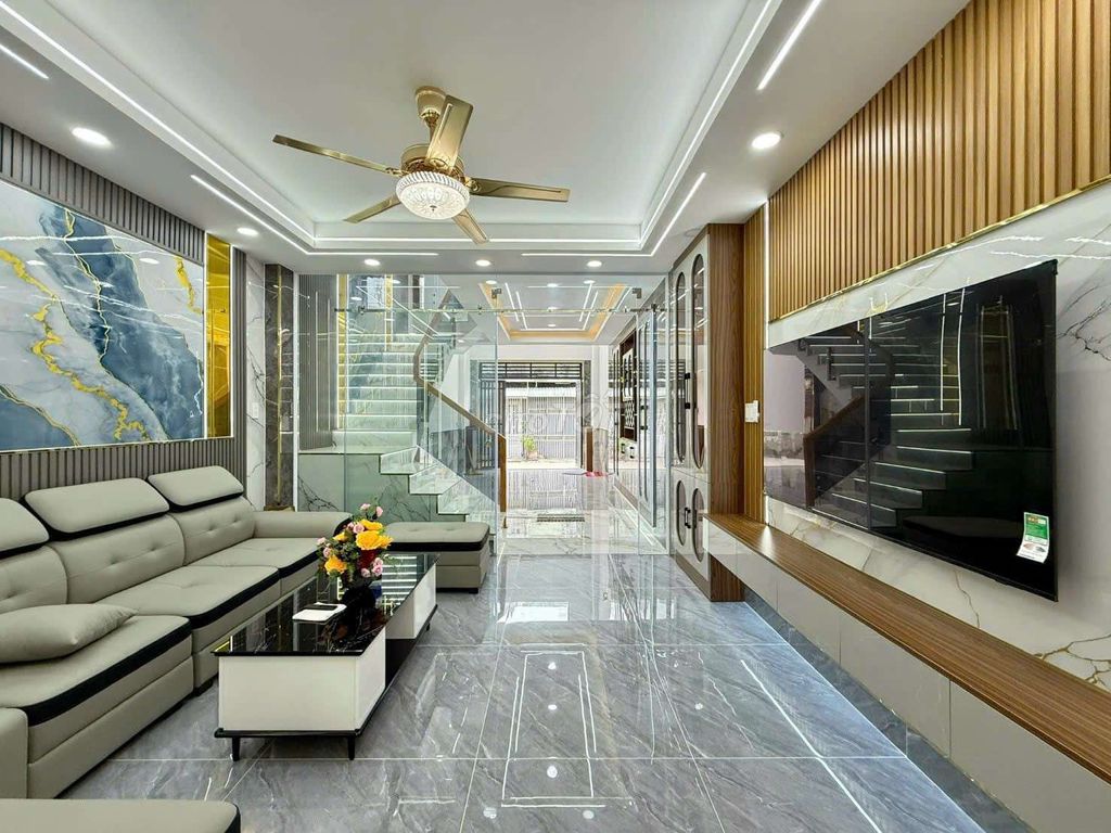 Bán nhà 4x15m 1lững 3 lầu đường 5m xe hơi Lê Văn Khương - ảnh 5