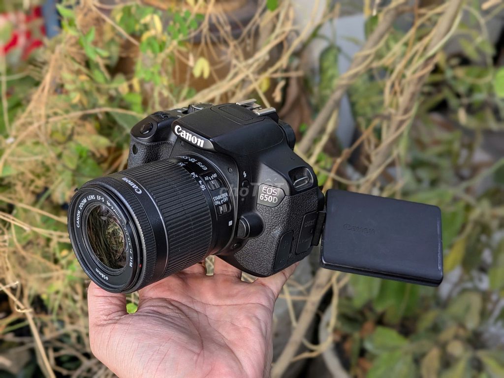[Máy ảnh KTS] Canon 650D 18-55mm . Mua bán Máy ảnh, Máy quay tại Quận 6 Tp Hồ Chí Minh được đăng bởi may anh KTS hình 1