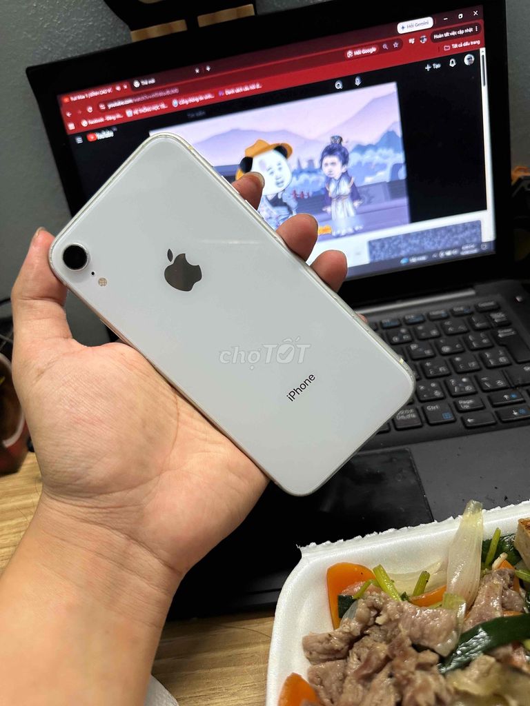 Apple iPhone XR 64GB Trắng. Mua bán Điện thoại tại Quận Hoàng Mai Hà Nội được đăng bởi Trường An mobile 87 Tam Trinh Hn ZL09847mot6845 hình 1