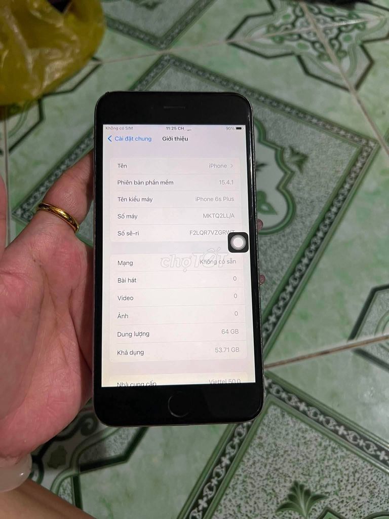 Apple iPhone 6s Plus 64GB Xám. Mua bán Điện thoại tại Quận 10 Tp Hồ Chí Minh được đăng bởi Hội Đồ Điện Tử hình 1