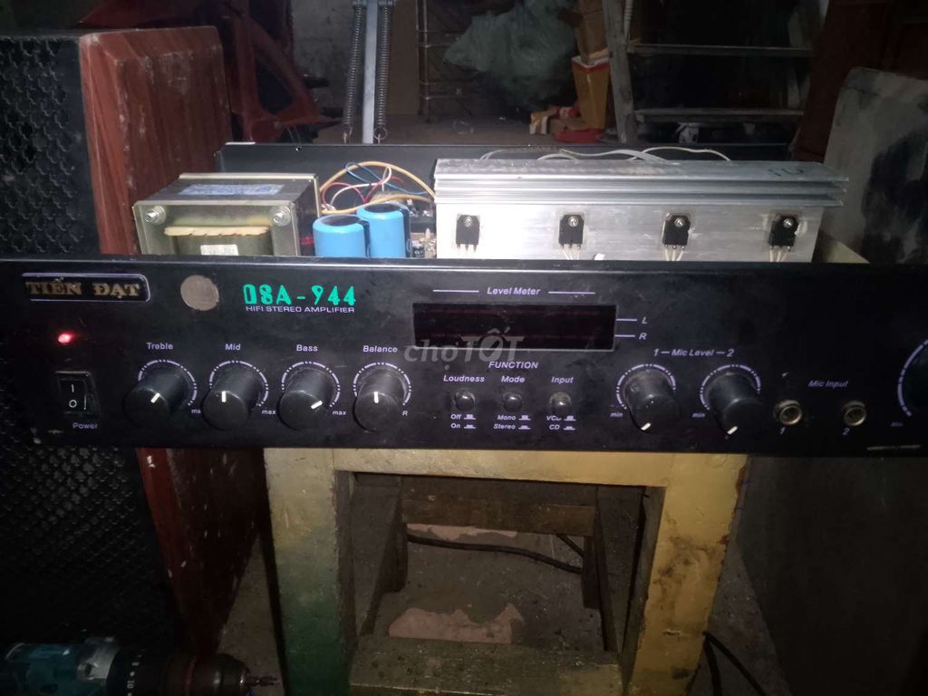 Amply Tiến Đạt 08A-944 Đen Gia đình. Mua bán Tivi, Âm thanh tại Quận 6 Tp Hồ Chí Minh được đăng bởi Đúng giá bán  hình 1