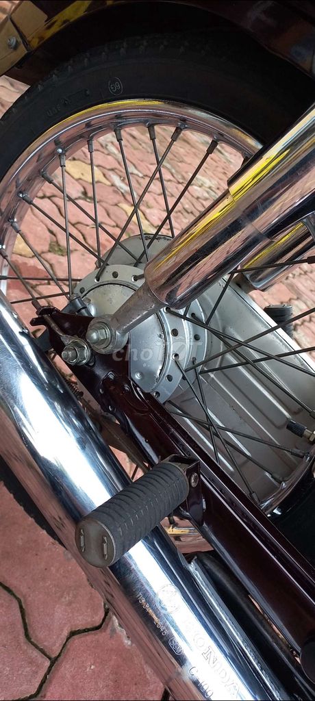 Honda Dream II Nâu đỏ Đã sử dụng. Mua bán Xe máy tại Huyện Châu Đức Bà Rịa - Vũng Tàu được đăng bởi anh bach hình 12