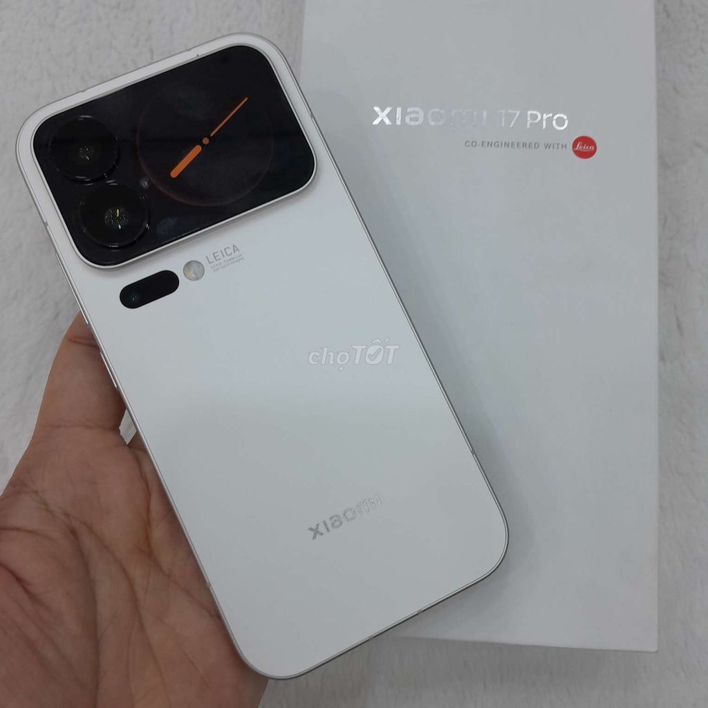Xiaomi 17 Pro 12/256GB Trắng LikeNew Zin Đẹp. Mua bán Điện thoại tại Quận 3 Tp Hồ Chí Minh được đăng bởi Hạnh Tech hình 1
