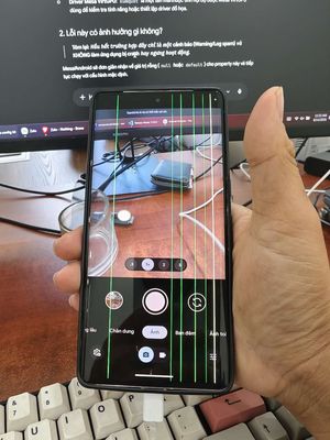 Google Pixel 7 Pro Xanh Màn hình sọc