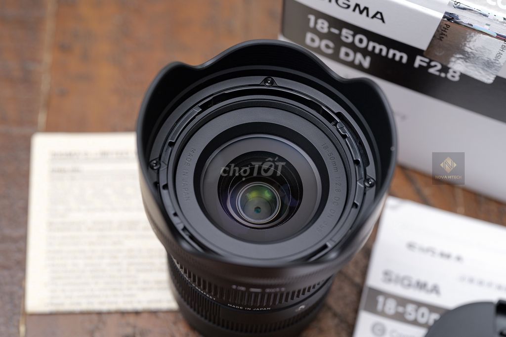 Sigma 18-50 F2.8 DC DN Sony Đen 99% Bh 2 năm. Mua bán Máy ảnh, Máy quay tại Quận 3 Tp Hồ Chí Minh được đăng bởi NOVA HITECH hình 1