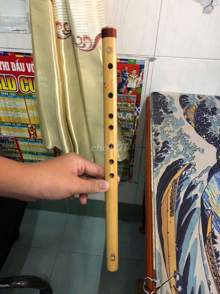 Sáo trúc tre tự nhiên âm thanh trong trẻo. Mua bán Nhạc cụ tại Thành phố Thủ Dầu Một Bình Dương được đăng bởi Ngô Tấn Lộc hình 1