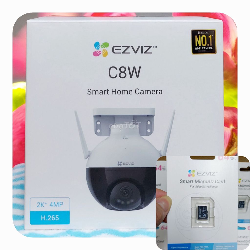 Camera không dây C8W có tích hợp báo động ban đêm