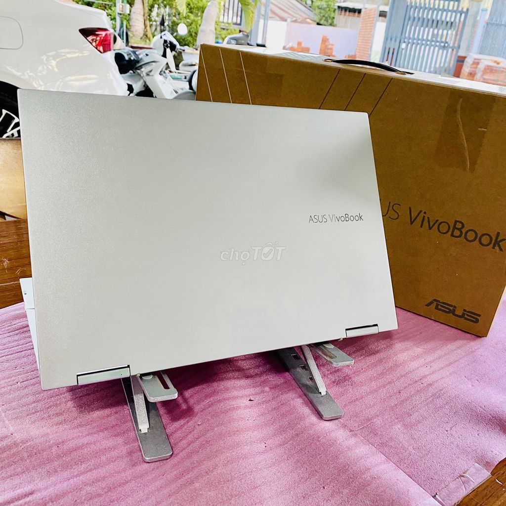 Asus VivoBook Flip TP470EA( i3-1115G4-4G-512G)-Box