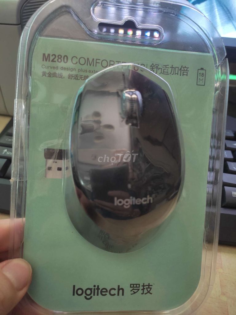 Chuột không dây M280 logitech china. Mới 100%. Mua bán Phụ kiện (Màn hình, Chuột...) tại Quận Tân Phú Tp Hồ Chí Minh được đăng bởi Mai Quốc Duy hình 1