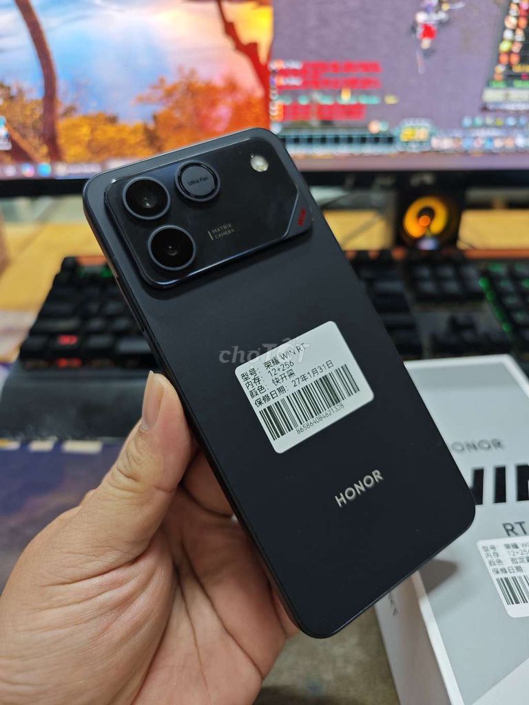 Honor Win RT 256GB Đen. Mua bán Điện thoại tại Thành phố Buôn Ma Thuột Đắk Lắk được đăng bởi Phúc Khang Mobile hình 1