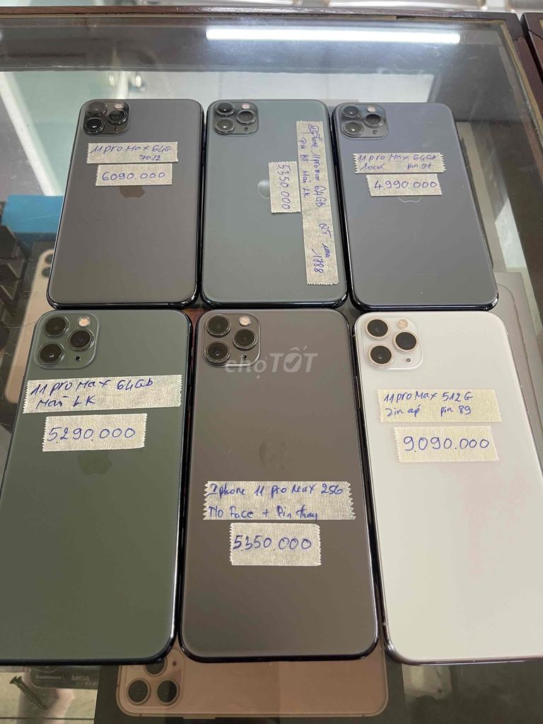 Iphone 11 Pro Max 64-512Gb Quốc Tế và lock