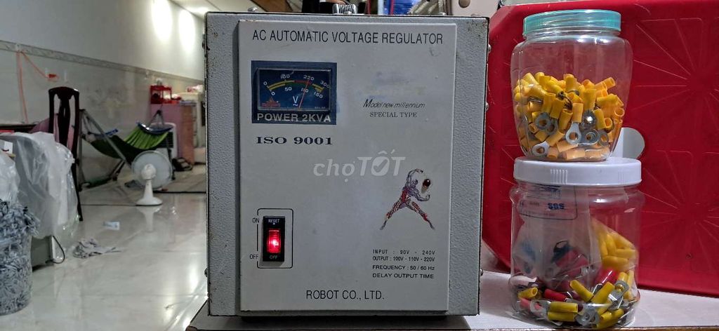 ÔN ÁP 2KVA ROBOT dai 90V điên 220V ~ 100V ~ 110V##