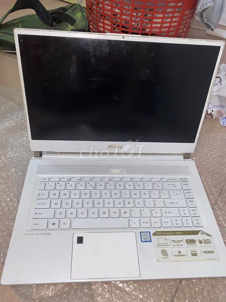 Laptop MSI i7 8750k 8GB/256GB Trắng. Mua bán Laptop tại Huyện Côn Đảo Bà Rịa - Vũng Tàu được đăng bởi Hội Đồ Điện Tử hình 1
